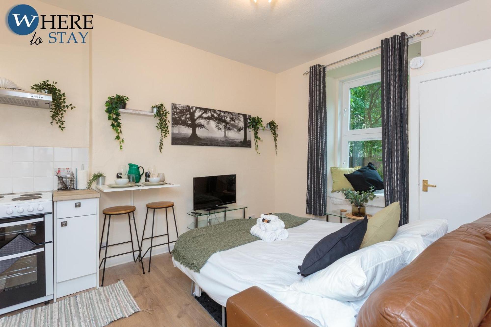 Apartamento Cosy 1 Bed Flat Near City Centre Edimburgo Habitación foto